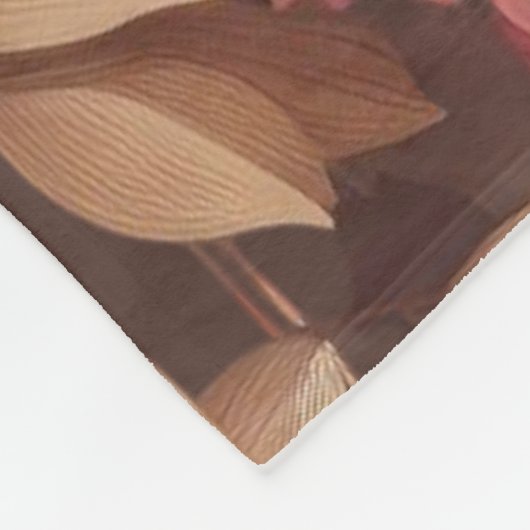 Elegante Laburnum Cascade Fleece Deken (Hoek)