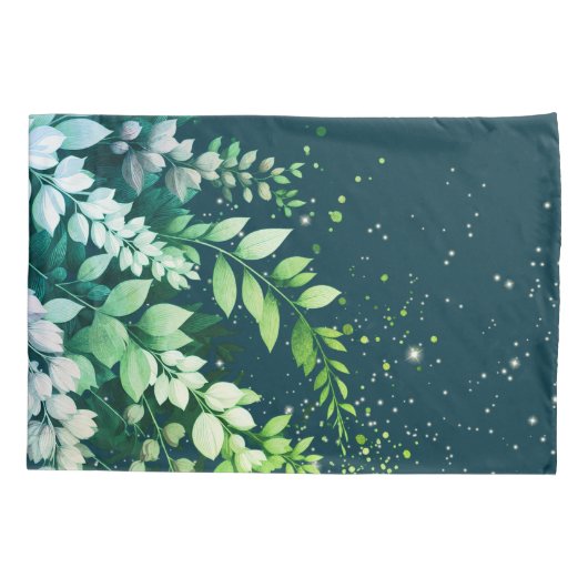 Elegante Laburnum Cascade Kussensloop (Achterkant-Links)