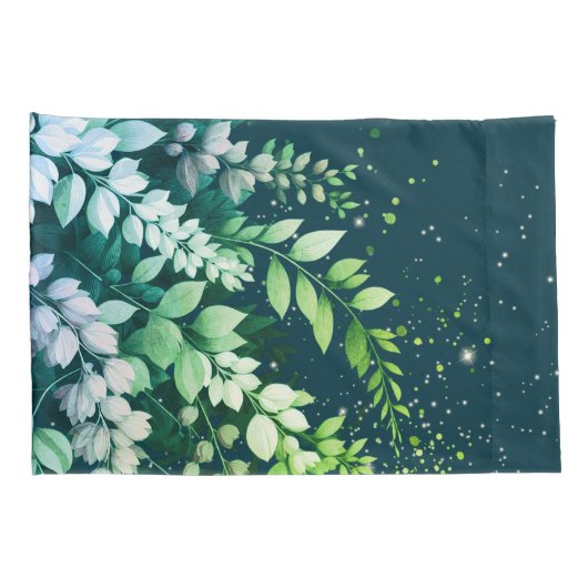 Elegante Laburnum Cascade Kussensloop (Achterkant-Rechts)