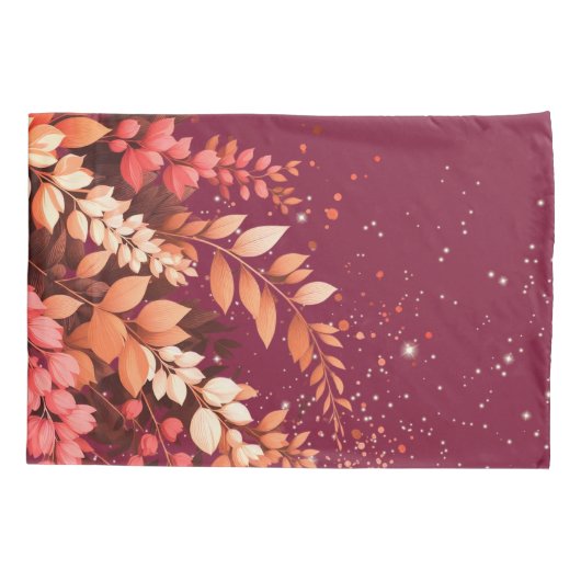 Elegante Laburnum Cascade Kussensloop (Achterkant-Links)