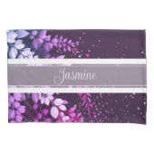 Elegante Laburnum Cascade Kussensloop (Voorkant-Links)