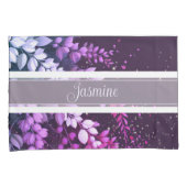 Elegante Laburnum Cascade Kussensloop (Voorkant-Rechts)