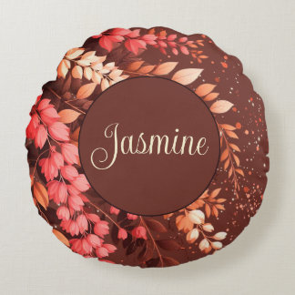 Elegante Laburnum Cascade Rond Kussen