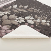 Elegante Laburnum Cascade Sherpa Deken (3/4)