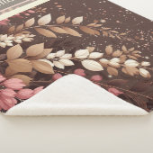 Elegante Laburnum Cascade Sherpa Deken (3/4)