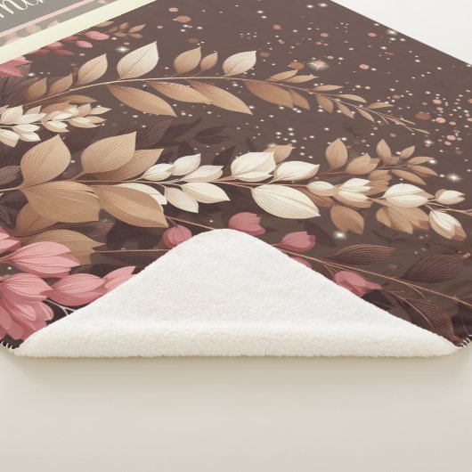 Elegante Laburnum Cascade Sherpa Deken (3/4)