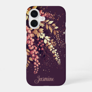 Elegante Laburnumwaterval iPhone 16 Hoesje