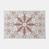 Elegante Lace Bloemen Deurmat (Voorkant)