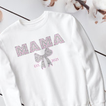 Elegante Lace "MAMA" met Bow MOM