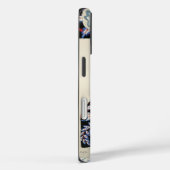 ELEGANTE LADY FLORAL DRESS MET ZWARTE WITTE STROME Case-Mate iPhone CASE (Achterkant / Rechts)