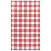 Elegante landelijke picknick wit rood geruit tafelkleed (Voorkant)