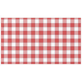 Elegante landelijke picknick wit rood geruit tafelkleed (Voorkant (Horizontaal))
