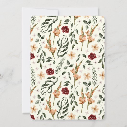 Elegante landhuis | Trouwkaart villa  Kaart (Achterkant)