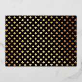 Elegante Las Vegas bestemming bruiloft aankondigin Folie Uitnodiging (Achterkant)