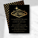Elegante Las Vegas bestemming bruiloft repetitie Kaart<br><div class="desc">Vier in stijl met deze elegante en zeer trendy Las Vegas bruiloft repetitie diner uitnodigingen. Het ontwerp is gemakkelijk te personaliseren met uw eigen speciale evenementenbewoording en uw gasten zullen blij zijn wanneer ze deze fantastische repetitie diner uitnodigingen ontvangen. Overeenkomende bruidsartikelen zijn te vinden in het collectie.</div>