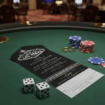 Elegante Las Vegas Bestemming Trouwlocatie All In One Uitnodiging<br><div class="desc">Vier het feest in stijl met deze moderne en trendy alles-in-één trouwkaarten met gemakkelijk afscheurbare RSVP. Dit ontwerp is gemakkelijk aan te passen met uw speciale evenementsteksten en uw gasten zullen in de wolken zijn als ze deze prachtige uitnodigingen ontvangen.</div>