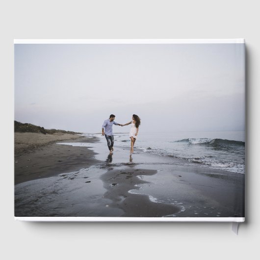 Elegante Las Vegas foto bestemming bruiloft Gastenboek (Achterkant)