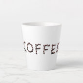 Elegante latte Mok - ideaal voor uw koffiemoment (Voorkant)