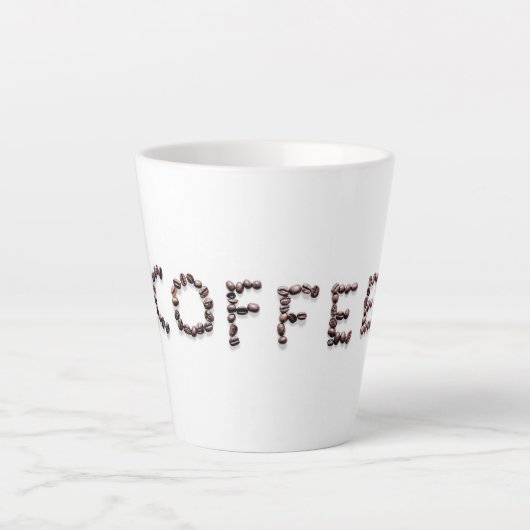 Elegante latte Mok - ideaal voor uw koffiemoment (Voorkant)