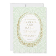 Elegante Laurel Krans | Green Damask