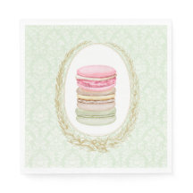Elegante Laurel Krans met Pastel Macarons
