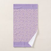 Elegante lavendel Abstract Bad Handdoek (Handdoek)