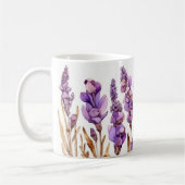 Elegante Lavendel Bliss Keramische Mok (Links)