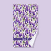 Elegante Lavendel Bloemen Bad Handdoek (Handdoek)