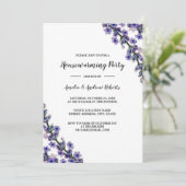 Elegante Lavendel housewarming party Kaart (Staand voorkant)
