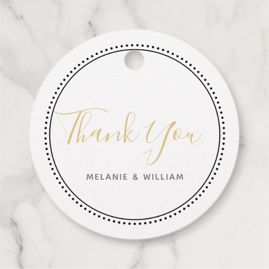 Elegante Lavendel Paar Monogram bruiloft Bedankjes Labels (Achterkant)