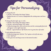 Elegante lavendel Paarse  wandklok