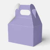 Elegante Lavendel Persoonlijk Afstudeerfeest Bedankdoosjes (Achterkant)