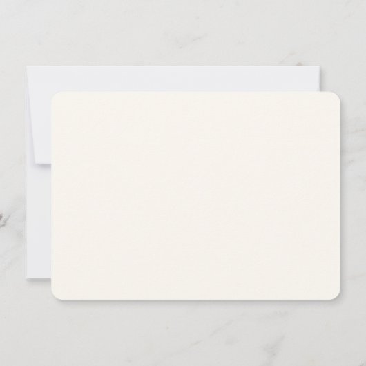 Elegante Lavendel Spring Wildflower bruiloft Save The Date (Achterkant)