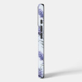 Elegante lavendel taai Case-Mate iPhone case (Achterkant / Links)
