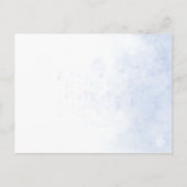  Elegante Lavendel Velden Landschap Wedding Aankondigingskaart (Achterkant)