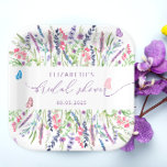 Elegante Lavendel Vrijgezellenfeest Papier Borden Papieren Bordje<br><div class="desc">Elegante Lavendel Vrijgezellenfeest Papier Borden. Overeenkomende objecten beschikbaar.</div>