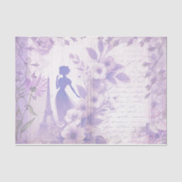 Elegante Lavendel Waterverf Bloem Papier