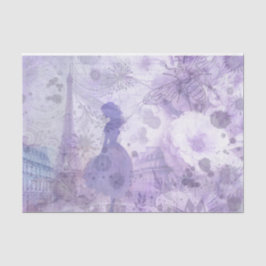 Elegante lavendel waterverf bloem papier