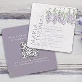 Elegante Lavendel Wedding Wisteria Custom Kaart