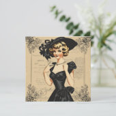 Elegante LBD-Kaart: ideaal voor alle gelegenheden Kaart (Staand voorkant)