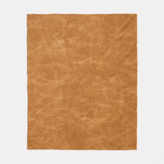 Elegante lederen achtergrond textuur fleece deken (Voorkant)