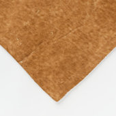 Elegante lederen achtergrond textuur fleece deken (Hoek)