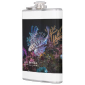 Elegante leeuwenvis heupfles (Links)