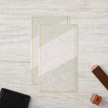 Elegante lege loyaliteitskaart – Sage & Goud