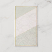 Elegante lege loyaliteitskaart – Sage & Goud Klantenkaartje (Voorkant)