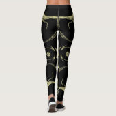 elegante leggings gekleurd feestelijk modern handg (Achterkant)