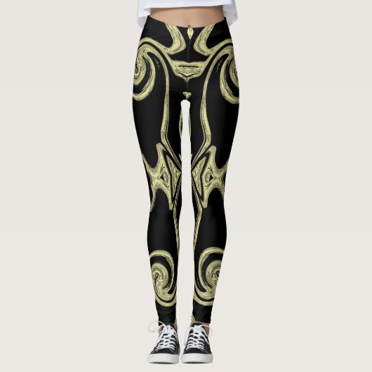 elegante leggings gekleurd feestelijk modern handg (Voorkant)
