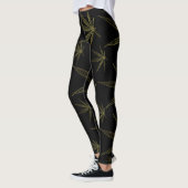 elegante leggings met kleurrijke feestelijke moder (Links)