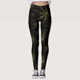 elegante leggings met kleurrijke feestelijke moder