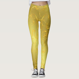 elegante leggings met kleurrijke feestelijke moder